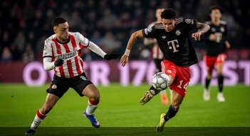 El colombiano Luis Díaz puso la asistencia para el gol del triunfo.