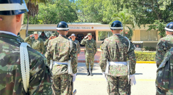 Saludo institucional de año nuevo a tropas de la Brigada 30.