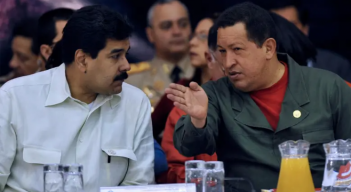 Chavez y Maduro