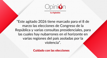 Cuidado con las elecciones 