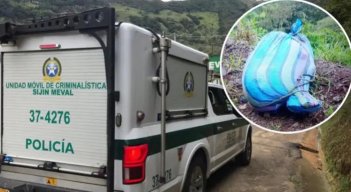 Macabros hallazgos: dos cuerpos fueron encontrados envueltos en cobija y costal en vías de Antioquia