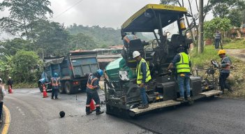 OBRAS VIALES EN LA CÚCUTA - PAMPLONA 