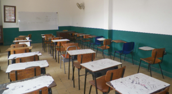 Así quedaron algunos salones de clases en Catatumbo.