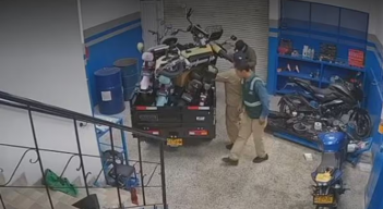 millonario robo a concesionario