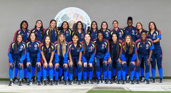 Selección femenina Sub-20 de Colombia ya se encuentra en Asunción para competir en el  Sudamericano.