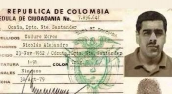 ¿Maduro colombiano? La verdad detrás de la supuesta cédula que circula en redes