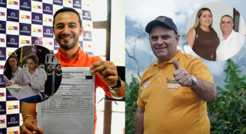 Candidaturas de Diógenes Quintero y Carlos Salcedo serán asumidas por sus esposas