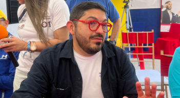 Oswaldo Ortiz, el aspirante al Congreso por el partido de Abelardo de la Espriella.