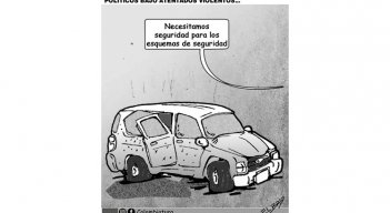 Políticos bajo atentados violentos