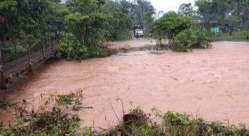 Quebradas y ríos han crecido producto de las lluvias