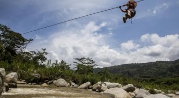 Encontraron el cuerpo de adulta mayor que cayó con su nieta desde una garrucha en Turbo