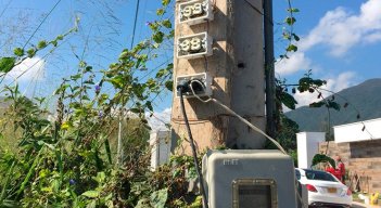 Conexiones ilegales de energía. / Foto archivo