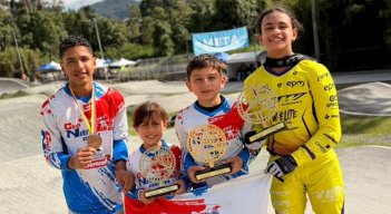 Camila De La Hoz, Valerie Sofía Leal, Andreey Felipe Briceño, y Danilo Sebastián Rodríguez se destacaron en la III y IV Válida Nacional de BMX.