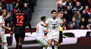 Luis Díaz marcó el gol del empate del Bayern ante el Leverkusen.