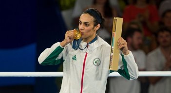 La boxeadora Argelina Imane Khelif, fue una de las deportistas polémicas en los Juegos de París 2024. 