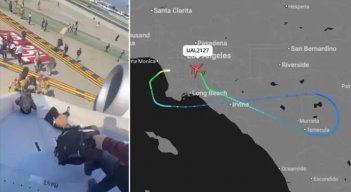 Pánico en el aire: avión de United Airlines sufrió incendio en motor y tuvo que aterrizar de emergencia en Los Ángeles