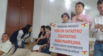 Piden un catastro justo en Pamplona.