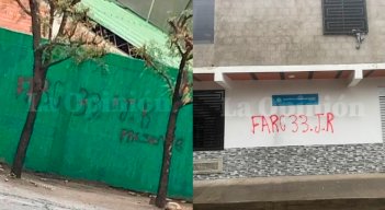 Grafitis Farc 33 El Zulia