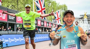 Julián García Wren, atleta cucuteño. 