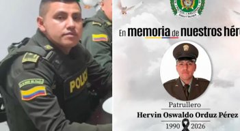 Policía en Santander 