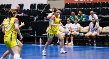 La cucuteña Jetxel Noriega juega su tercer torneo internacional con la selección Colombia junior de balonmano.