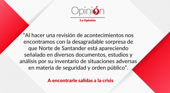 A encontrarle salidas a la crisis