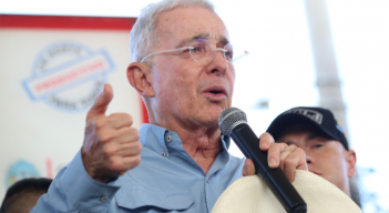 Expresidente Álvaro Uribe Vélez. 