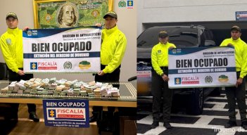 CAPTURAN RED QUE ENVIABA COCAÍNA EN ENCOMIENDAS; CINCO EXTRADITABLES DETENIDOS
