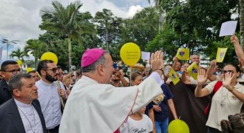 Monseñor Orlando Olave, clama el cese de hostilidades en el Catatumbo.