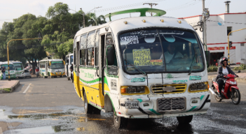 Transporte público en Cúcuta.
