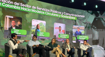 Humberto Posada, gerente de Veolia, en foro sobre economía circular.