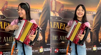 Ana Paula Leal, el acordeón que suena por Norte de Santander en Valledupar.