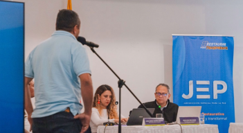Magistrado Pedro Díaz, JEP.