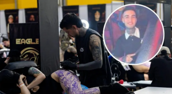 Murió por hacerse un tatuaje, Medellín. Foto: Camilo Suárez y cortesía