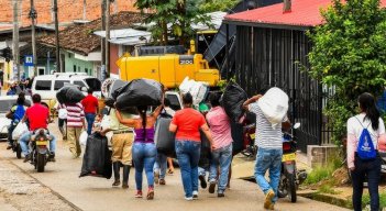 Son más de 2.000 los desplazados del Catatumbo en apenas cuatro meses de 2026./Fotos Carlos Ramírez