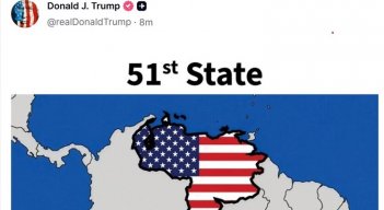 ¿Venezuela como estado 51? La polémica publicación de Trump en redes sociales