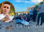El crimen ocurrió en plena  vía del barrio El Desierto.  El jove recibió varios impactos./ Foto Cortesía