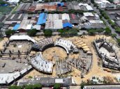 El Centro se construye en donde antes funcionó la plaza de ferias de Cúcuta/Foto cortesía