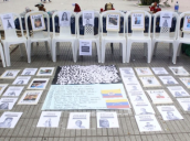 Homenaje a los colombianos presos en Venezuela. 