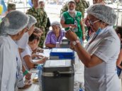 Autoridades en Venezuela y Colombia adelantan acciones para prevenir casos de Sarampion.