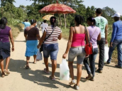 Desplazamiento de familias en Catatumbo. 