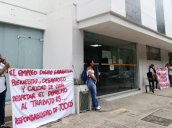 Protesta barrio Popular