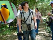 Avistamiento de aves en el parque Playa de Cúcuta. / Foto Carlos Ramírez y cortesía-La Opinión