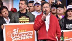 Desde que el presidente Gustavo Petro anunció la reforma laboral, el pulso con la oposición quedó servido./Foto Colprensa