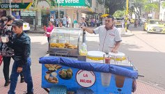 Vendedores informales de Cúcuta. / Foto Leonardo Favio Oliveros-La Opinión