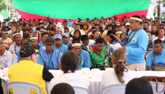 Diálogos entre la minga barí y el Gobierno nacional.