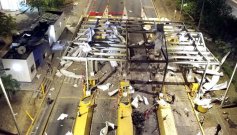 Peaje de La Parada, destruido hace un año con un carro bomba dirigido por el Eln./Foto Archivo