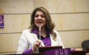 La senadora cucuteña Lorena Ríos habló sobre la reforma laboral y el episodio del archivo del proyecto./Foto cortesía