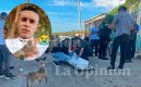 El crimen ocurrió en plena  vía del barrio El Desierto.  El jove recibió varios impactos./ Foto Cortesía